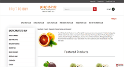 Desktop Screenshot of fruittobuy.com