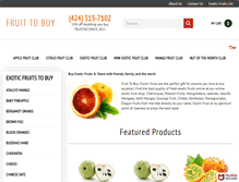 Tablet Screenshot of fruittobuy.com